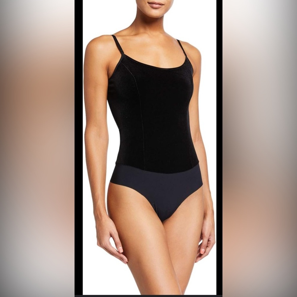 Commando Velvet Cami Bodysuit in Velvet , size Small